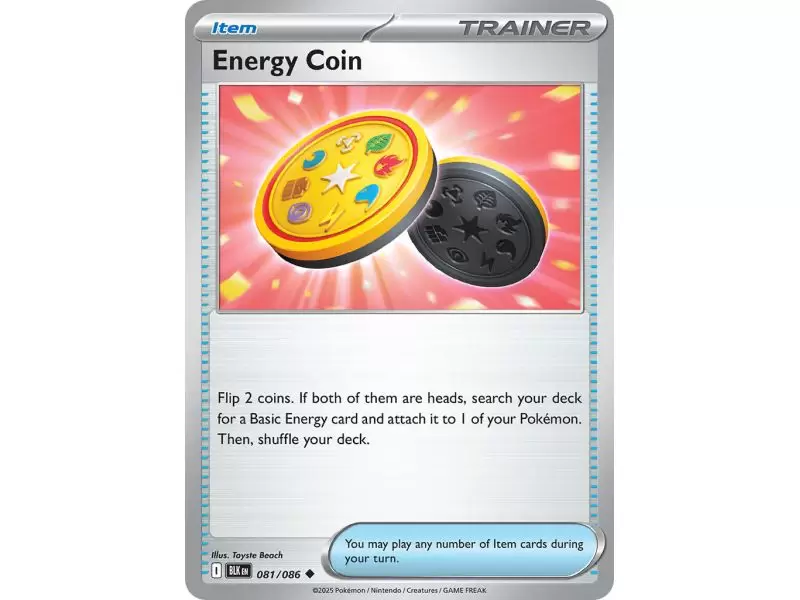 Energy Coin (Uncommon) – Black Bolt SV10.5 | Carta POKEMON en México