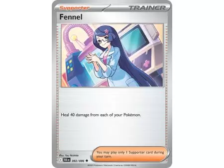 Fennel (Uncommon) – Black Bolt SV10.5 | Carta POKEMON en México