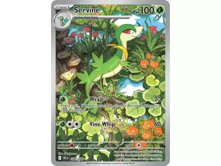 Servine (Illustration Rare) – Black Bolt SV10.5 | Carta POKEMON en México