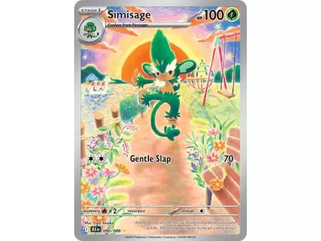 Simisage (Illustration Rare) – Black Bolt SV10.5 | Carta POKEMON en México