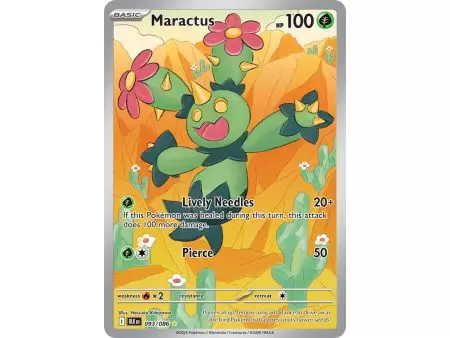 Maractus (Illustration Rare) – Black Bolt SV10.5 | Carta POKEMON en México