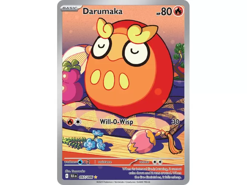 Darumaka (Illustration Rare) – Black Bolt SV10.5 | Carta POKEMON en México