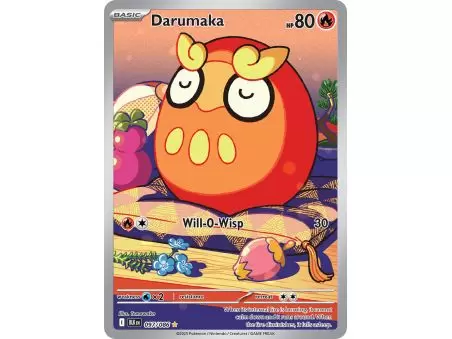 Darumaka (Illustration Rare) – Black Bolt SV10.5 | Carta POKEMON en México