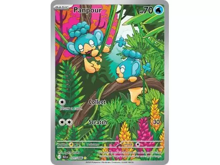Panpour (Illustration Rare) – Black Bolt SV10.5 | Carta POKEMON en México