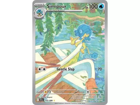 Simipour (Illustration Rare) – Black Bolt SV10.5 | Carta POKEMON en México