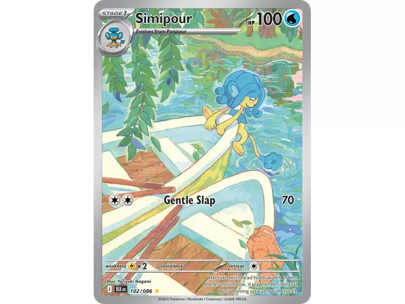 Simipour (Illustration Rare) – Black Bolt SV10.5 | Carta POKEMON en México