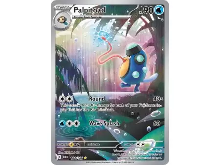 Palpitoad (Illustration Rare) – Black Bolt SV10.5 | Carta POKEMON en México