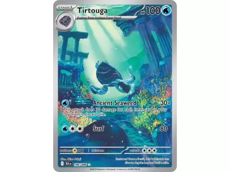 Tirtouga (Illustration Rare) – Black Bolt SV10.5 | Carta POKEMON en México