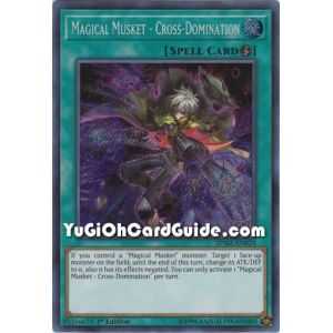 Magical Musket - Cross - Domination (Secret Rare) – Spirit Warriors | Carta YUGIOH en México