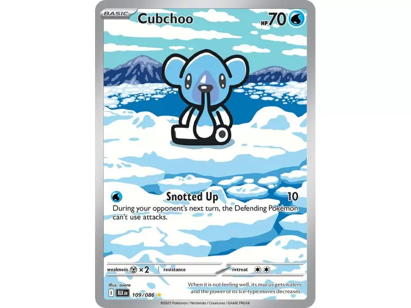 Cubchoo (Illustration Rare) – Black Bolt SV10.5 | Carta POKEMON en México