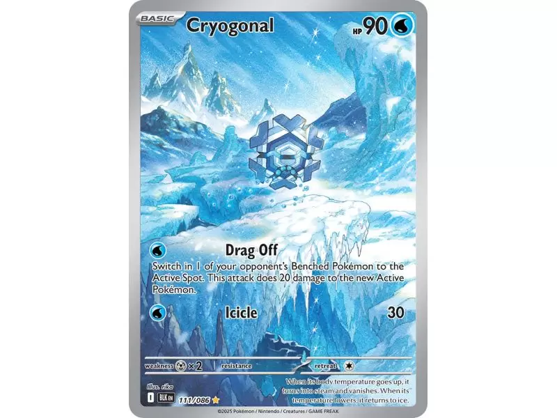 Cryogonal (Illustration Rare) – Black Bolt SV10.5 | Carta POKEMON en México
