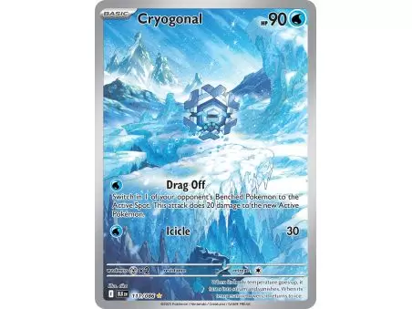 Cryogonal (Illustration Rare) – Black Bolt SV10.5 | Carta POKEMON en México