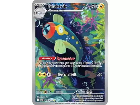 Eelektrik (Illustration Rare) – Black Bolt SV10.5 | Carta POKEMON en México