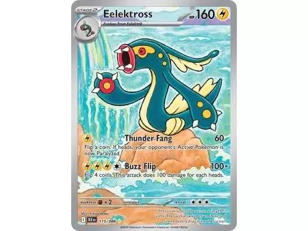 Eelektross (Illustration Rare) – Black Bolt SV10.5 | Carta POKEMON en México