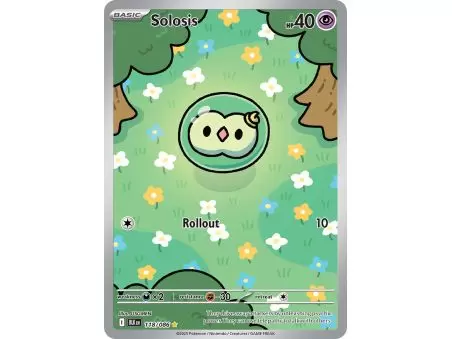 Solosis (Illustration Rare) – Black Bolt SV10.5 | Carta POKEMON en México