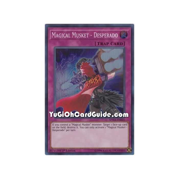 Magical Musket - Desperado (Super Rare) – Spirit Warriors | Carta YUGIOH en México