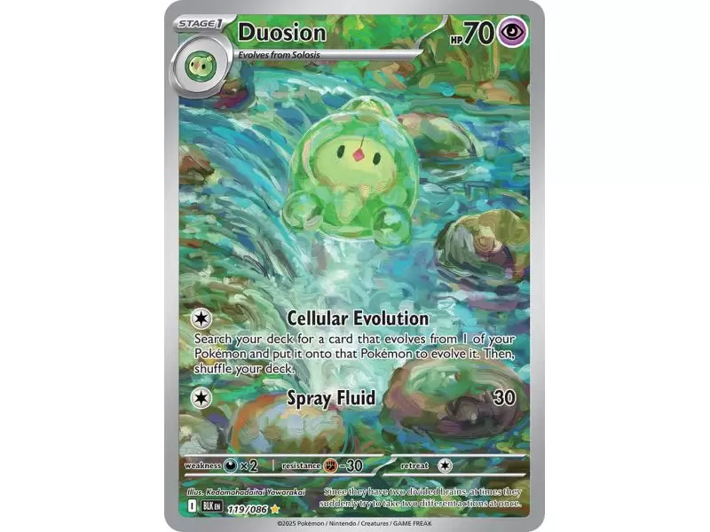 Duosion (Illustration Rare) – Black Bolt SV10.5 | Carta POKEMON en México