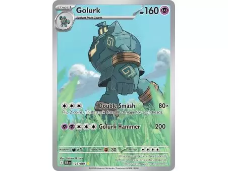 Golurk (Illustration Rare) – Black Bolt SV10.5 | Carta POKEMON en México