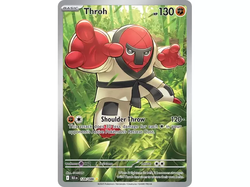 Throh (Illustration Rare) – Black Bolt SV10.5 | Carta POKEMON en México