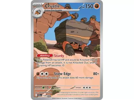 Crustle (Illustration Rare) – Black Bolt SV10.5 | Carta POKEMON en México