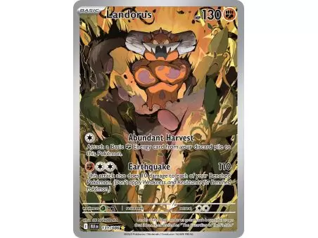Landorus (Illustration Rare) – Black Bolt SV10.5 | Carta POKEMON en México