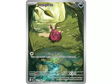 Venipede (Illustration Rare) – Black Bolt SV10.5 | Carta POKEMON en México