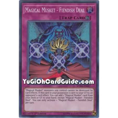 Magical Musket - Friendish Deal (Super Rare) – Spirit Warriors | Carta YUGIOH en México