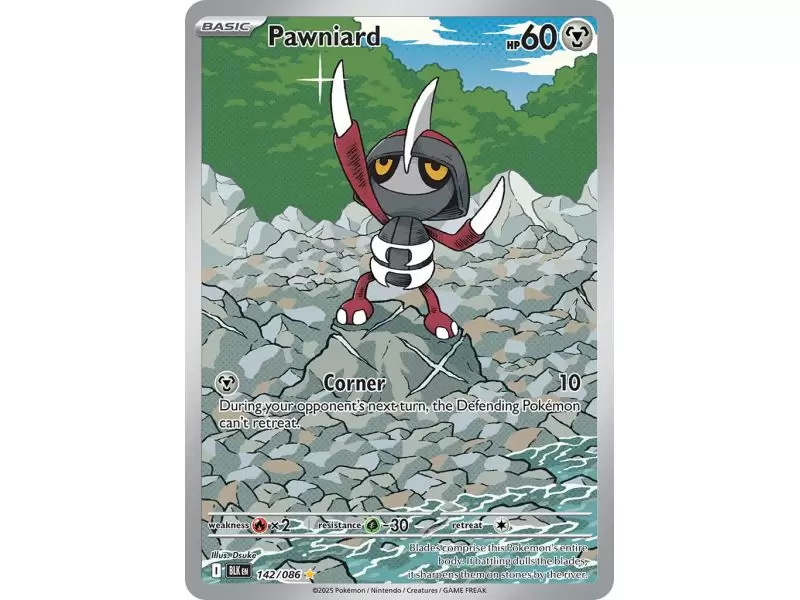 Pawniard (Illustration Rare) – Black Bolt SV10.5 | Carta POKEMON en México