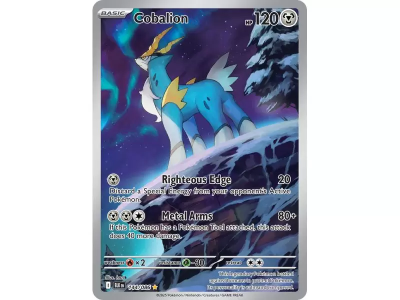 Cobalion (Illustration Rare) – Black Bolt SV10.5 | Carta POKEMON en México