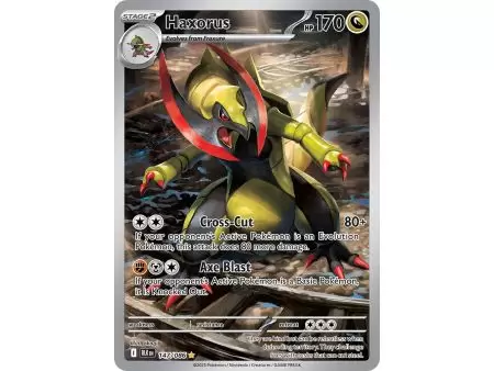 Haxorus (Illustration Rare) – Black Bolt SV10.5 | Carta POKEMON en México