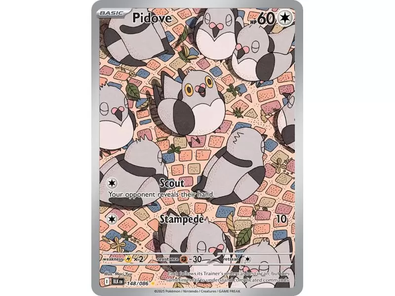 Pidove (Illustration Rare) – Black Bolt SV10.5 | Carta POKEMON en México