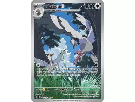 Tranquill (Illustration Rare) – Black Bolt SV10.5 | Carta POKEMON en México