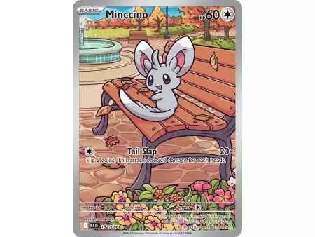 Minccino (Illustration Rare) – Black Bolt SV10.5 | Carta POKEMON en México