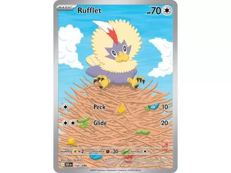 Rufflet (Illustration Rare) – Black Bolt SV10.5 | Carta POKEMON en México
