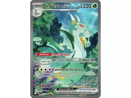 Serperior ex (Special Illustration Rare) – Black Bolt SV10.5 | Carta POKEMON en México
