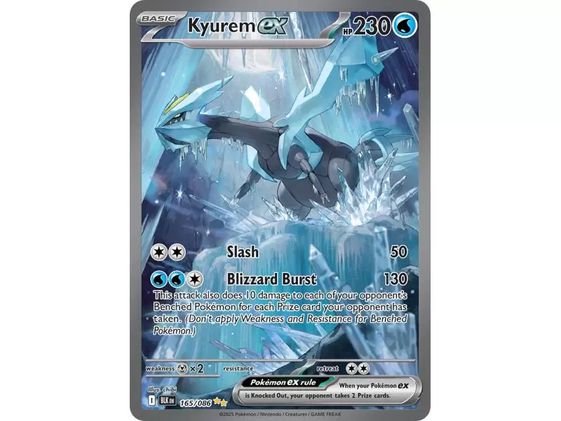 Kyurem ex (Special Illustration Rare) – Black Bolt SV10.5 | Carta POKEMON en México