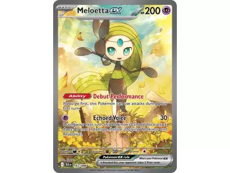 Meloetta ex (Special Illustration Rare) – Black Bolt SV10.5 | Carta POKEMON en México
