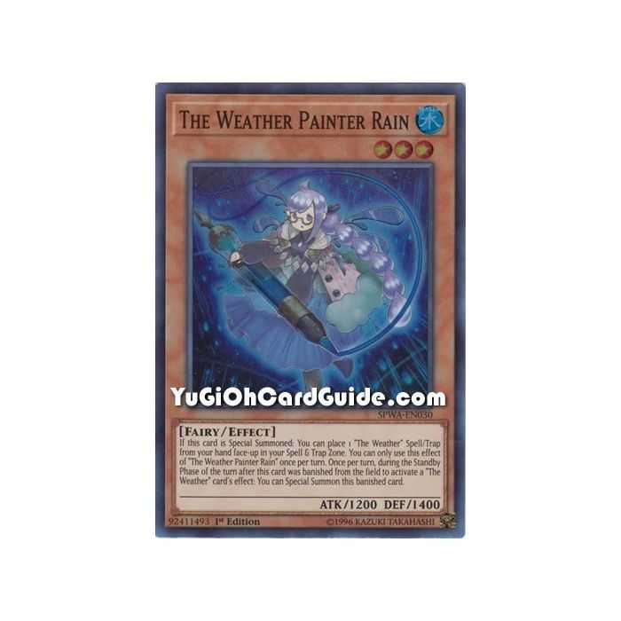 The Weather Painter Rain (Super Rare) – Spirit Warriors | Carta YUGIOH en México