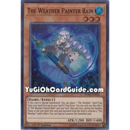 The Weather Painter Rain (Super Rare) – Spirit Warriors | Carta YUGIOH en México