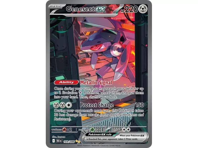 Genesect ex (Special Illustration Rare) – Black Bolt SV10.5 | Carta POKEMON en México