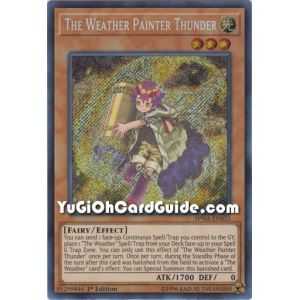 The Weather Painter Thunder (Secret Rare) – Spirit Warriors | Carta YUGIOH en México