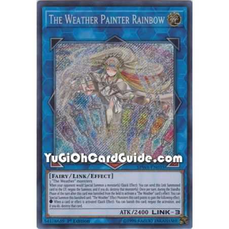 The Weather Painter Rainbow (Secret Rare) – Spirit Warriors | Carta YUGIOH en México