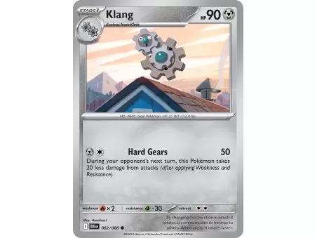 Klang (Common/Reverse Holofoil) – Black Bolt SV10.5 | Carta POKEMON en México