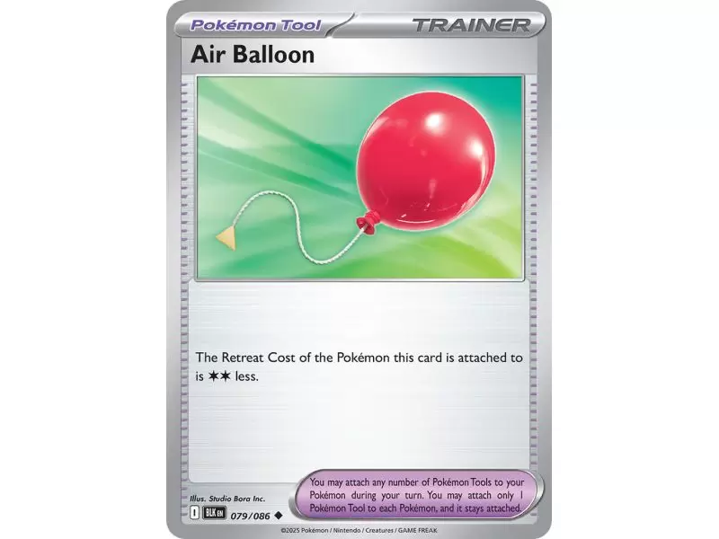 Air Balloon (Uncommon/Reverse Holofoil) – Black Bolt SV10.5 | Carta POKEMON en México