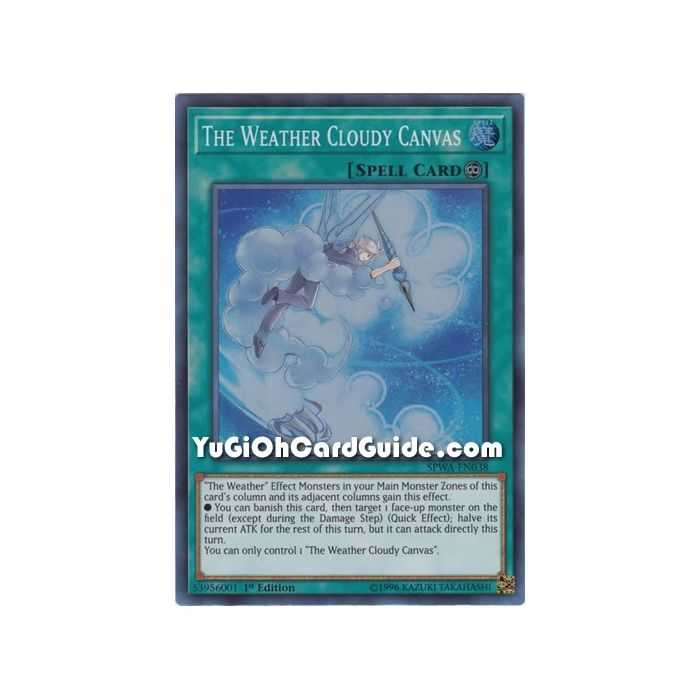 The Weather Cloudy Canvas (Super Rare) – Spirit Warriors | Carta YUGIOH en México