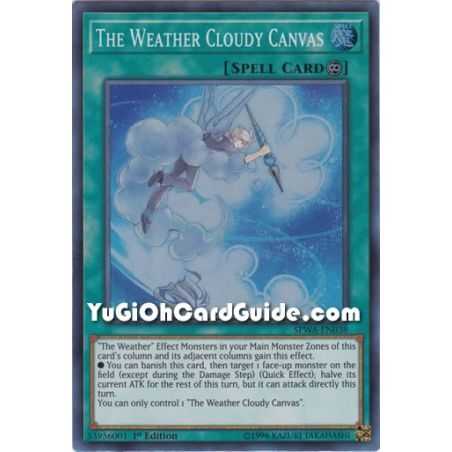 The Weather Cloudy Canvas (Super Rare) – Spirit Warriors | Carta YUGIOH en México