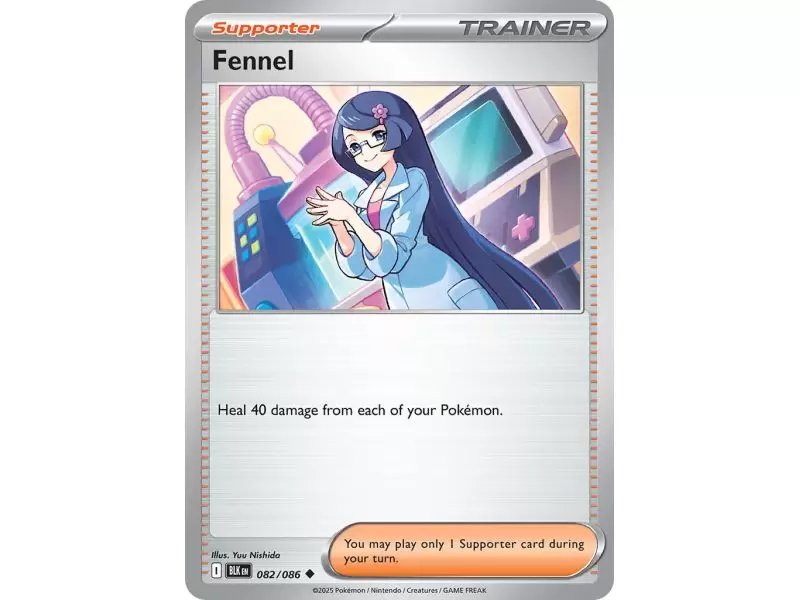 Fennel (Uncommon/Reverse Holofoil) – Black Bolt SV10.5 | Carta POKEMON en México