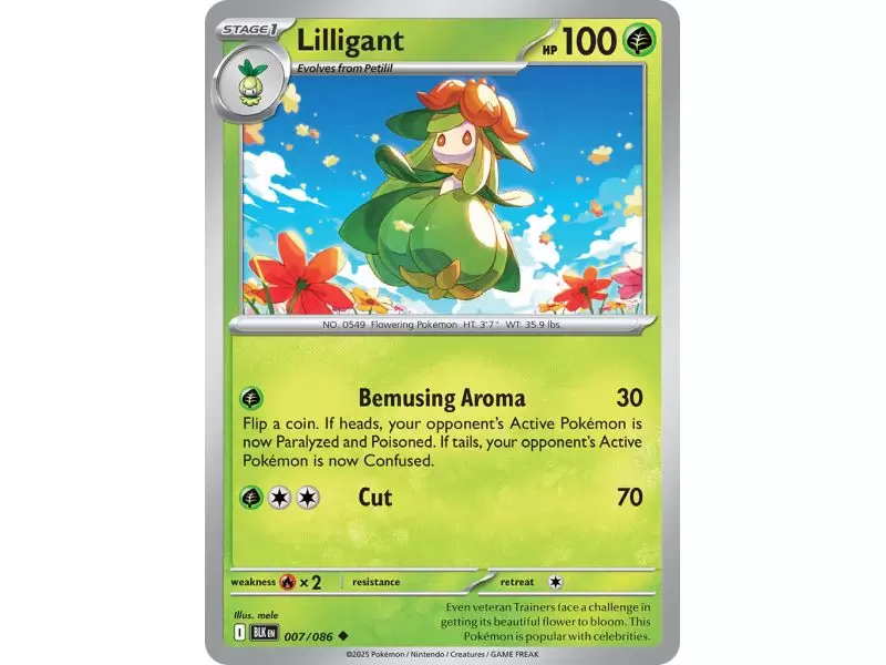 Lilligant (Poke Ball Pattern) – Black Bolt SV10.5 | Carta POKEMON en México