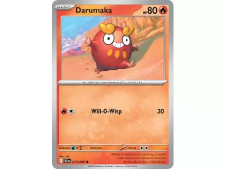 Darumaka (Poke Ball Pattern) – Black Bolt SV10.5 | Carta POKEMON en México