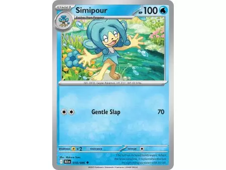 Simipour (Poke Ball Pattern) – Black Bolt SV10.5 | Carta POKEMON en México